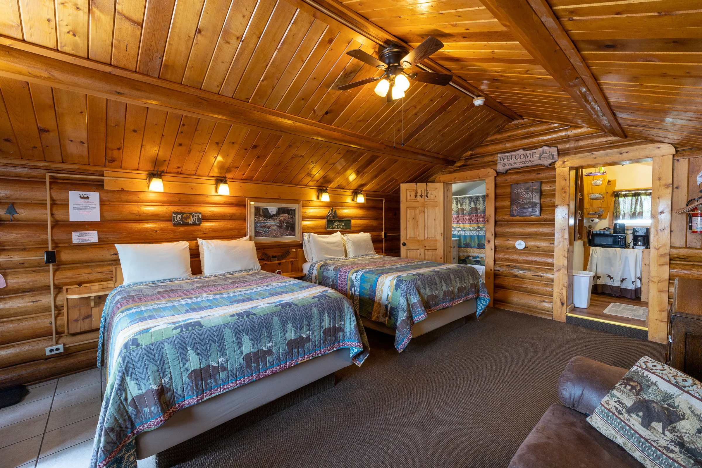 Cabin 2 beds